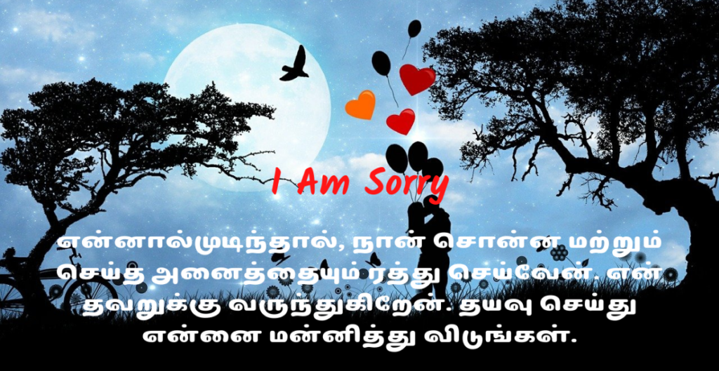 Sorry messages for boyfriend